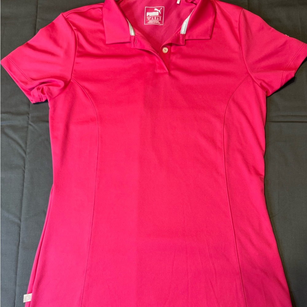 PUMA Golf/Tennis Polo Women’s Size Small Pink